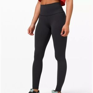 Lululemon wunder under leggings size 4 black